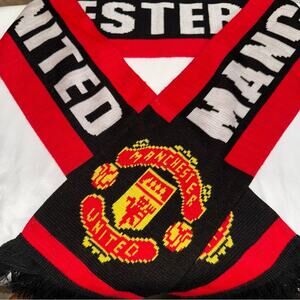 Manchester United lint fringed Scarf
